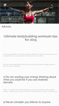 Mobile Screenshot of bodybuildingtips-list.com